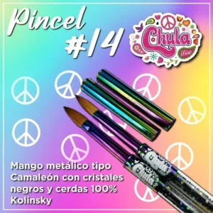 PINCEL 14 CHULA NAILS