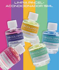 LIMPIA PINCEL+ ACONDICIONADOR ROSA 15ML