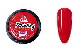 GEL PAINTING RED