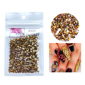 MIX DE CRISTALES DORADOS