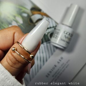 RUBBER ELEGANT WHITE 001