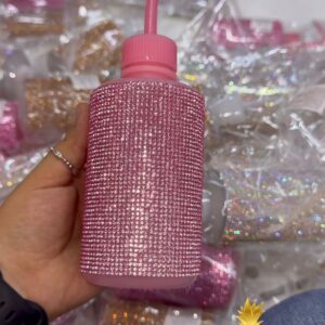 BOTE PÌPETA CON BRILLOS ROSA