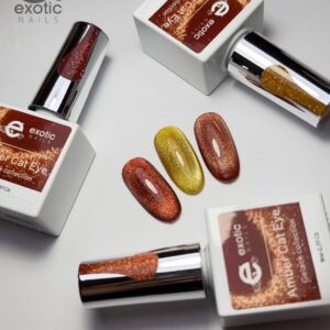 Gama Amber Cat Eye Exotic Nails